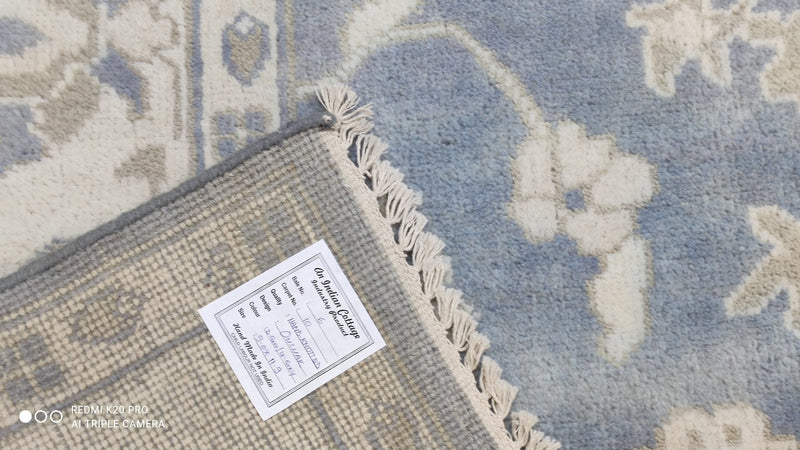 Lisa Hand-Knotted 9x11.9 Oushak | Banana Manor Rug Company