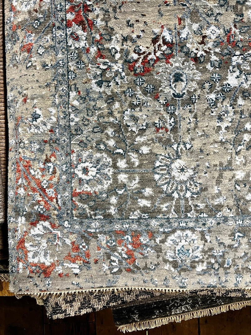 Lisa Teige 3x5 Multi-Colored Mix Hand-Knotted Rug | Banana Manor Rug Company