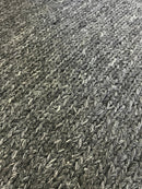 Little Bill 8x10 Handwoven Gray Durrie Rug | Banana Manor Rug Factory Outlet