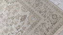 Lizzie Bennett 8x9.3 Ivory Hand-Knotted Oushak Rug | Banana Manor Rug Company