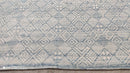 Long Duk Dong AKA The Donger 8x10 Light Blue and Ivory High Low Hand-knotted Rug | Banana Manor Rug Company