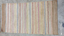 Louis Tully 2.6x6 Handwoven Multi-Colored Jute Runner | Banana Manor Rug Company