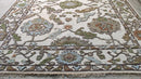 Lovers Key 8.3x10 Ivory and Multi-Colored High-Low Kashan Rug | Banana Manor Rug Company