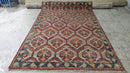 Lubna Azabal 6x9 Rust Hand-Knotted Allover Rug | Banana Manor Rug Company