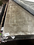 Lupe 8.3x9.9 Grey Viscose Handwoven Rug | Banana Manor Rug Company