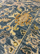 Lyne Renee 3.3x5.3 Light Blue Hand-Knotted Oushak Rug | Banana Manor Rug Factory Outlet
