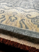 Lynn Van Royen 2.9x15 Light Blue and Ivory Hand-Knotted Oushak Runner | Banana Manor Rug Factory Outlet