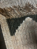 Lynne Marta 2.9X5.3 White Durrie Jute Rug (Assorted Colors) | Banana Manor Rug Factory Outlet