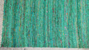 Maas 3x5.3 Handwoven Green Sari Silk Rug | Banana Manor Rug Company