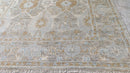Mabel Pines 8x10 Grey Hand-Knotted Oushak Rug | Banana Manor Rug Company