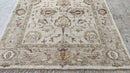 Mackenzie 6x9 Beige and Tan Hand-Knotted Oushak Rug | Banana Manor Rug Company