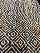 Mae "Maeby" Fünke 6.6x9.6 Modern Handwoven Rug | Banana Manor Rug Company