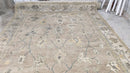 Mallory 8.9x12 Hand-Knotted Light Brown Oushak Rug | Banana Manor Rug Company