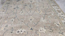 Mallory 8.9x12 Hand-Knotted Light Brown Oushak Rug | Banana Manor Rug Company