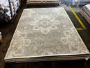 Mama Mia Ivory and Blue Hand-Tufted Rug 9x12 | Banana Manor Rug Company