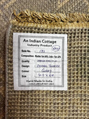 Margaret Sullivan Silver and Grey Hand-Knotted Oushak Rug 4x6 | Banana Manor Rug Company