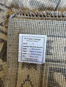 Margaret Trudeau 10x13.9 Silver and Grey Hand-Knotted Oushak Rug | Banana Manor Rug Factory Outlet