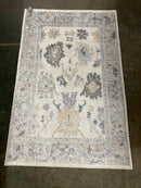 Margo Hand Knotted Bamboo Silk 4x6 Oushak | Banana Manor Rug Company