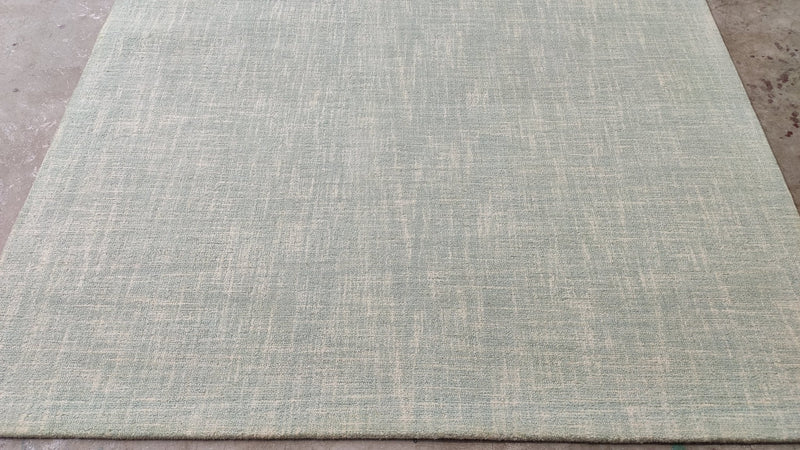 Maria Sten 5.6x8 Light Blue Hand-Tufted Rug | Banana Manor Rug Company