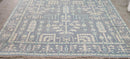 Marisa Berenson 9x12 Light Blue Hand-Knotted Oushak Rug | Banana Manor Rug Company