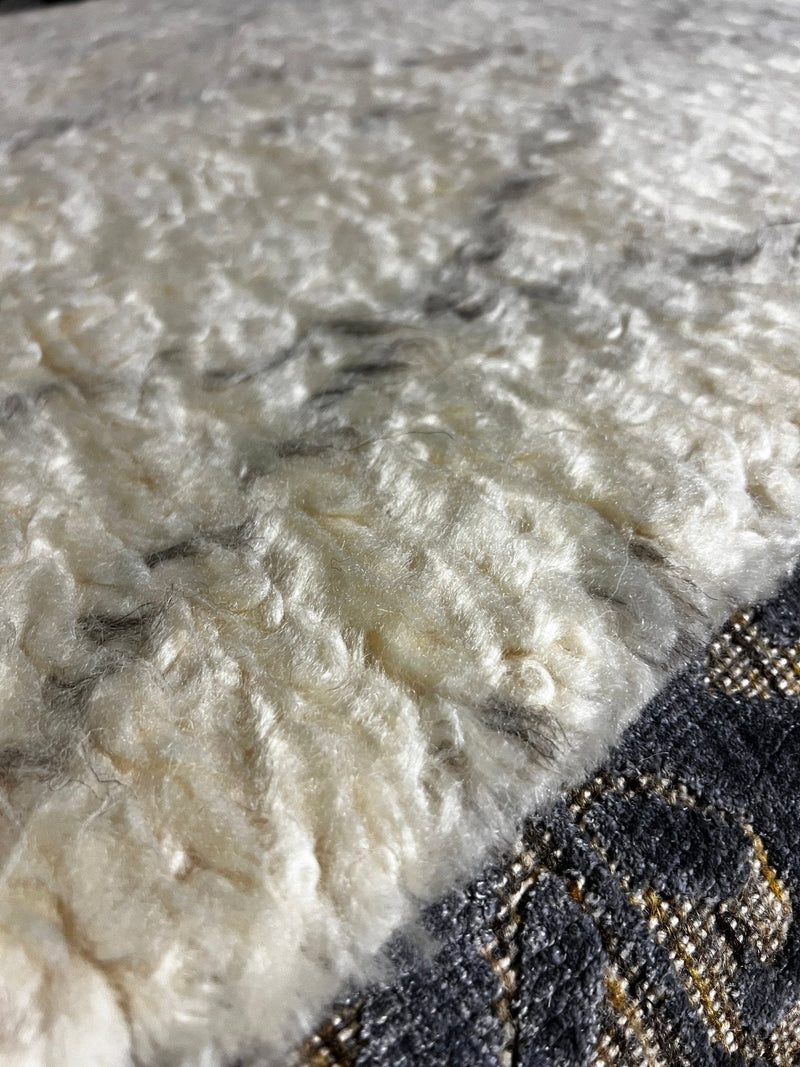 Mark Hadlow 2.9x8 Hand-Knotted Ivory Moroccan Style Runner | Banana Manor Rug Factory Outlet