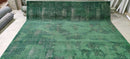 Marshall Napier Hand-Knotted Modern Green Abstract 8x10 | Banana Manor Rug Company