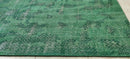 Marshall Napier Hand-Knotted Modern Green Abstract 8x10 | Banana Manor Rug Company