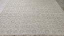 Martin 8x10 Beige and Grey Hand-Knotted Oushak Rug | Banana Manor Rug Company