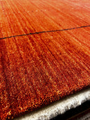 Mary Katherine 6x9 Dark Rust Handwoven Rug | Banana Manor Rug Factory Outlet