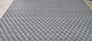 Mary Robinson Handwoven Wool Durrie Blue Grey Diamond (various sizes) | Banana Manor Rug Company