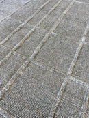 Maya 11.6x16 Dark Grey Geometric Handwoven Rug | Banana Manor Rug Factory Outlet