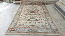 Mayn 6x9 Tan and Grey Hand-Knotted Oushak Rug | Banana Manor Rug Company