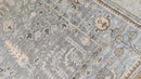 Meadow 8.3x10.3 Grey and Silver Hand-Knotted Oushak Rug | Banana Manor Rug Company