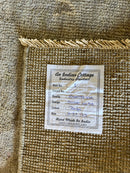 Melinda 10.9x13.9 Light and Dark Grey Hand-Knotted Oushak Rug | Banana Manor Rug Company