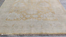 Met Hand Knotted 6.1x8.9 Vintage Style Oushak | Banana Manor Rug Company