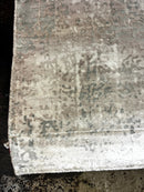 Michael Miles Aqua and Silver Viscose Rug 8x10 | Banana Manor Rug Factory Outlet