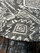 Mike Tyson 2.6x2.6 Assorted Modern Hand-Tufted Rugs (multiple styles) | Banana Manor Rug Factory Outlet