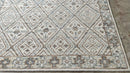 Minnie Driver 5x8 White Hand-Knotted Oushak Rug | Banana Manor Rug Company
