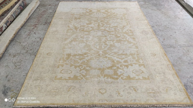 Minnie Hand Knotted 5.10x8.10 Oushak | Banana Manor Rug Company