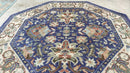 Miriam 6x6 Octagonal Hand-Knotted Oushak Rug | Banana Manor Rug Company