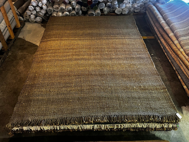 Moana Green Handwoven Hemp Durrie Rug (Multiple Sizes) | Banana Manor Rug Factory Outlet