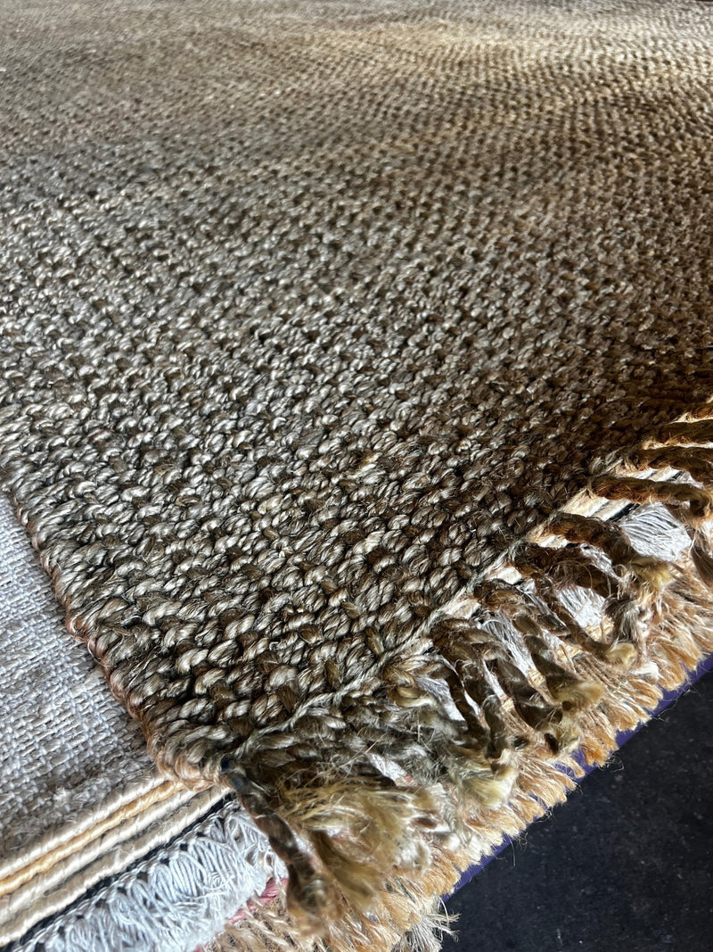 Moana Green Handwoven Hemp Durrie Rug (Multiple Sizes) | Banana Manor Rug Factory Outlet