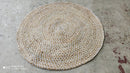 Momofuku 3x3 Round Handwoven Natural Jute Rug | Banana Manor Rug Company