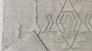 Mr. Roboto 5x8 Grey Tribal Moroccan Style Durrie Rug | Banana Manor Rug Company