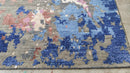 Mystique 5.6x8 Blue Abstract Hand-Knotted Rug | Banana Manor Rug Company