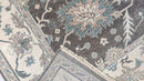 Nadia 8x10 Dark Brown Hand-Knotted Oushak Rug | Banana Manor Rug Company