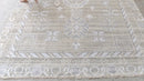 Natali Broods 7.9x8.6 Beige Hand-Knotted Oushak Rug | Banana Manor Rug Company
