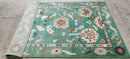 Natalie Becker Hand-Knotted Oushak Rug Green 4x6 | Banana Manor Rug Company