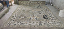 Natayla Varley Hand-Knotted Oushak Rug Light Grey and Ivory 9x12 | Banana Manor Rug Company