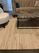 Neutral Texture & Tone 5x8.9/6.9x10/8.3x11.9 Natural Wool and Jute Rug | Banana Manor Rug Company